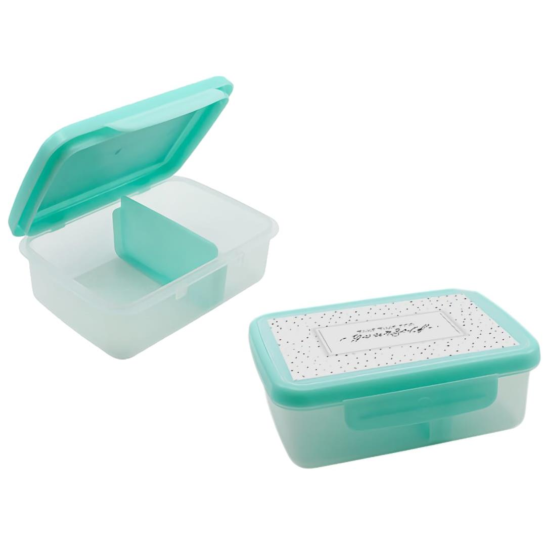 ZDRAVÁ LAHEV SCANDI uzsonnás doboz, türkiz (263418765)