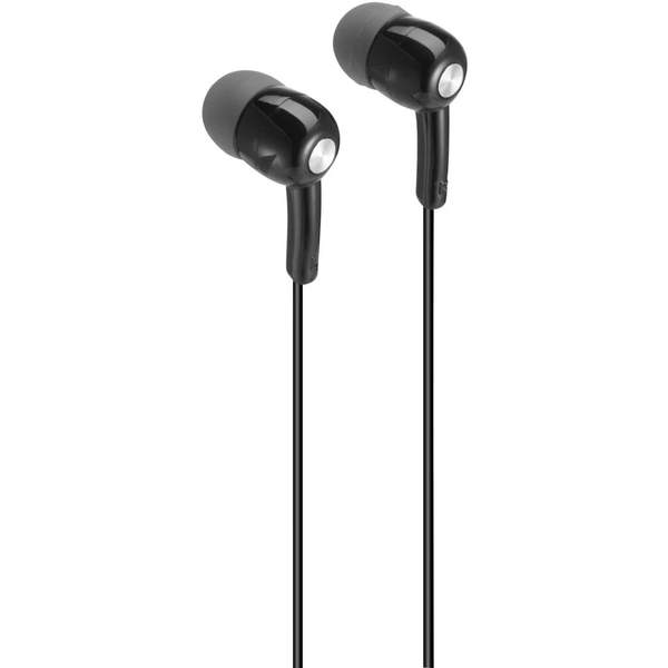 Hama Gloss II Cuffie Cablato In-ear MUSICA Nero, Grigio scuro