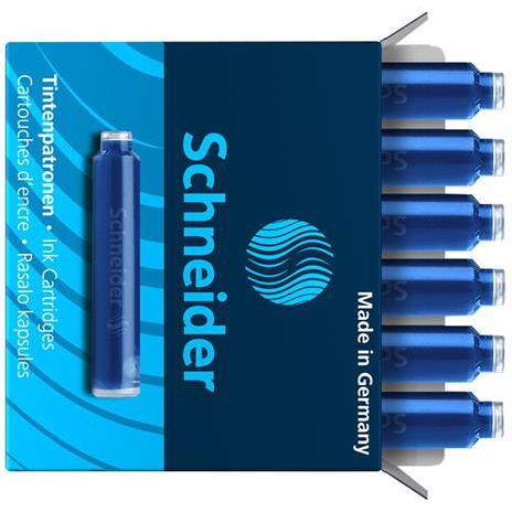 Schneider 6603 Töltőtoll patron - Királykék (6db)