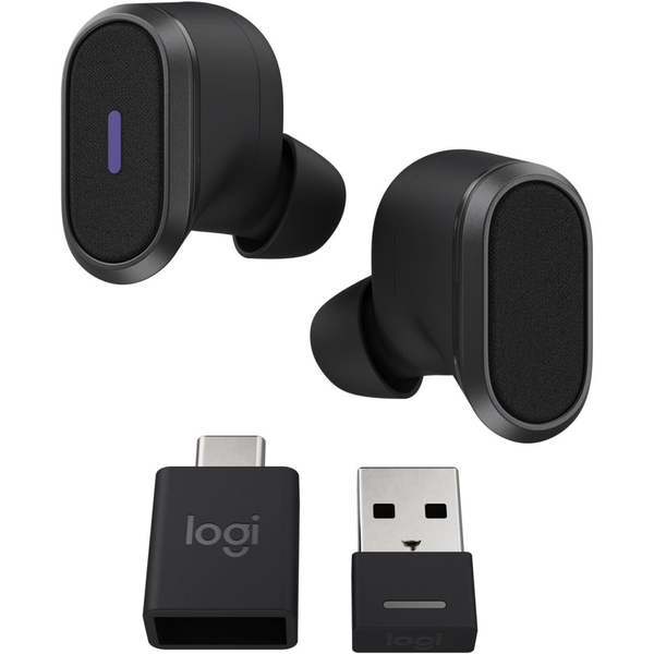 Logitech Zone Headset True Wireless Stereo (TWS) I ørerne Opkald/musik Bluetooth Grafit