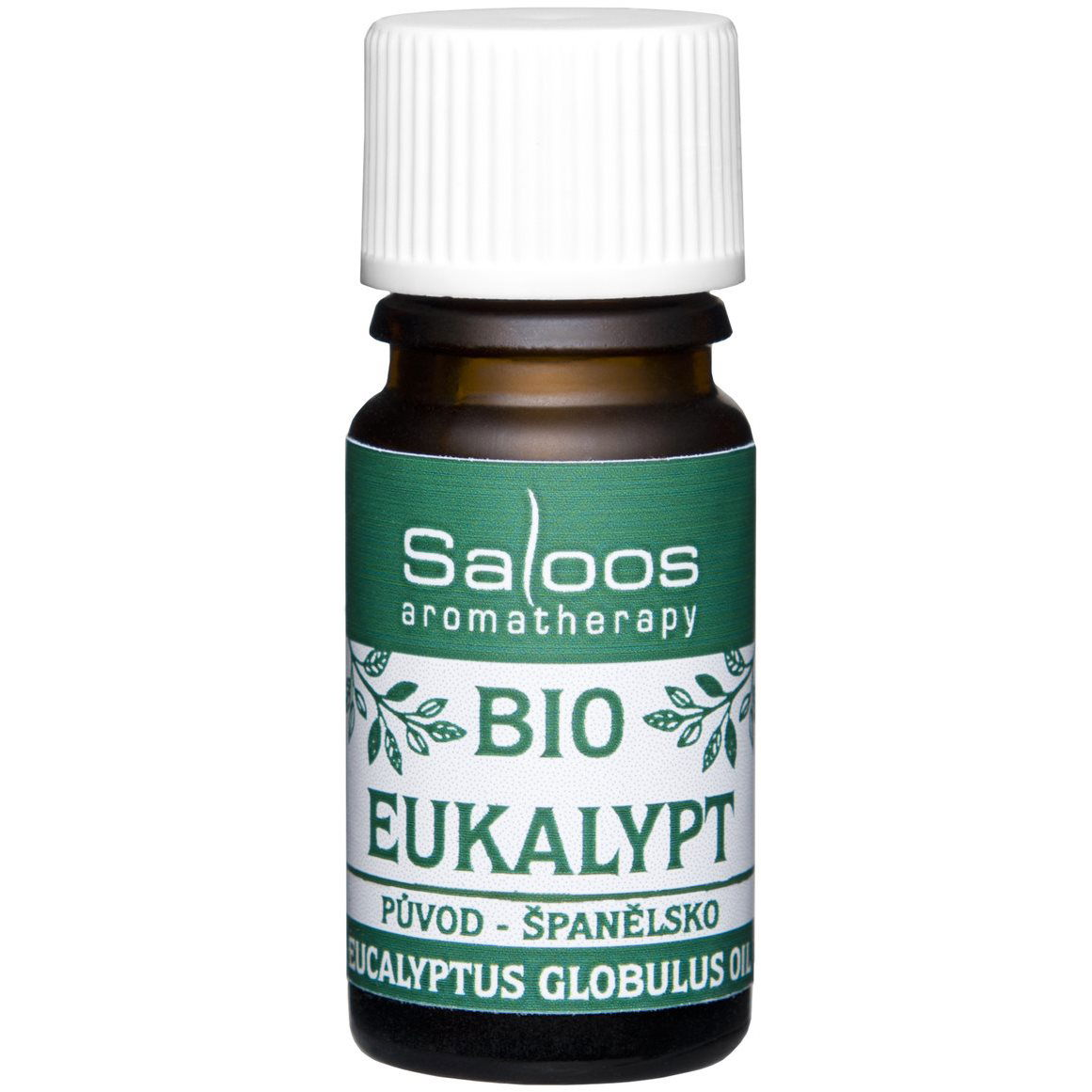 Saloos 100% BIO természetes illóolaj - Eukaliptusz 5 ml (8594031322849)