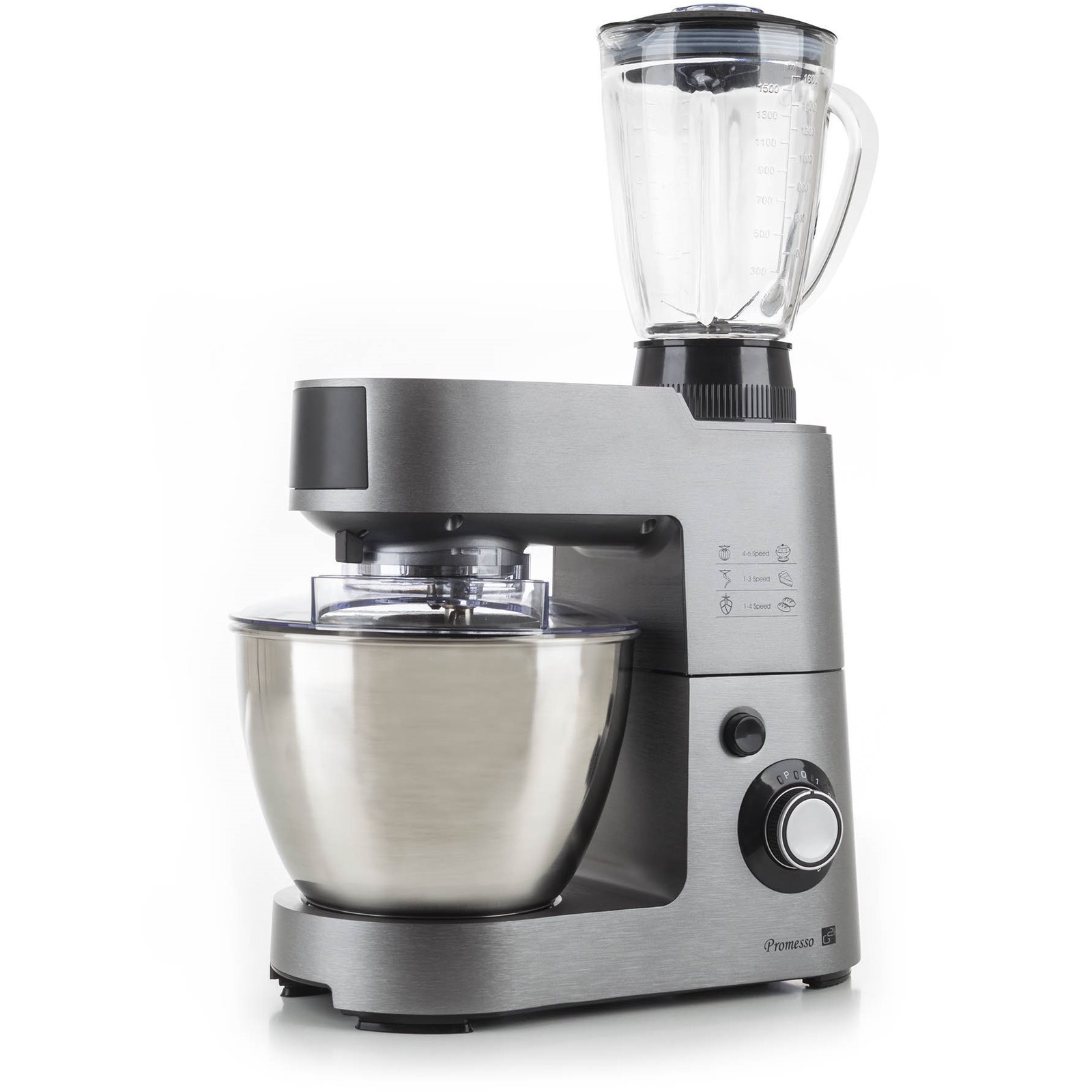 G21 Promesso Iron Grey 1500W konyhai robotgép 5,5L (KCH-G21-Pr01)