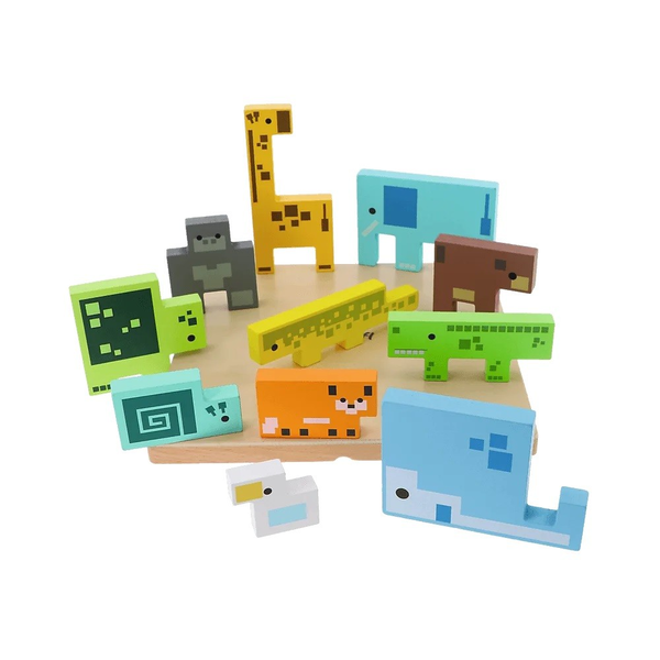 Пъзел Pixel Gang, Trefl, дърво, 1+