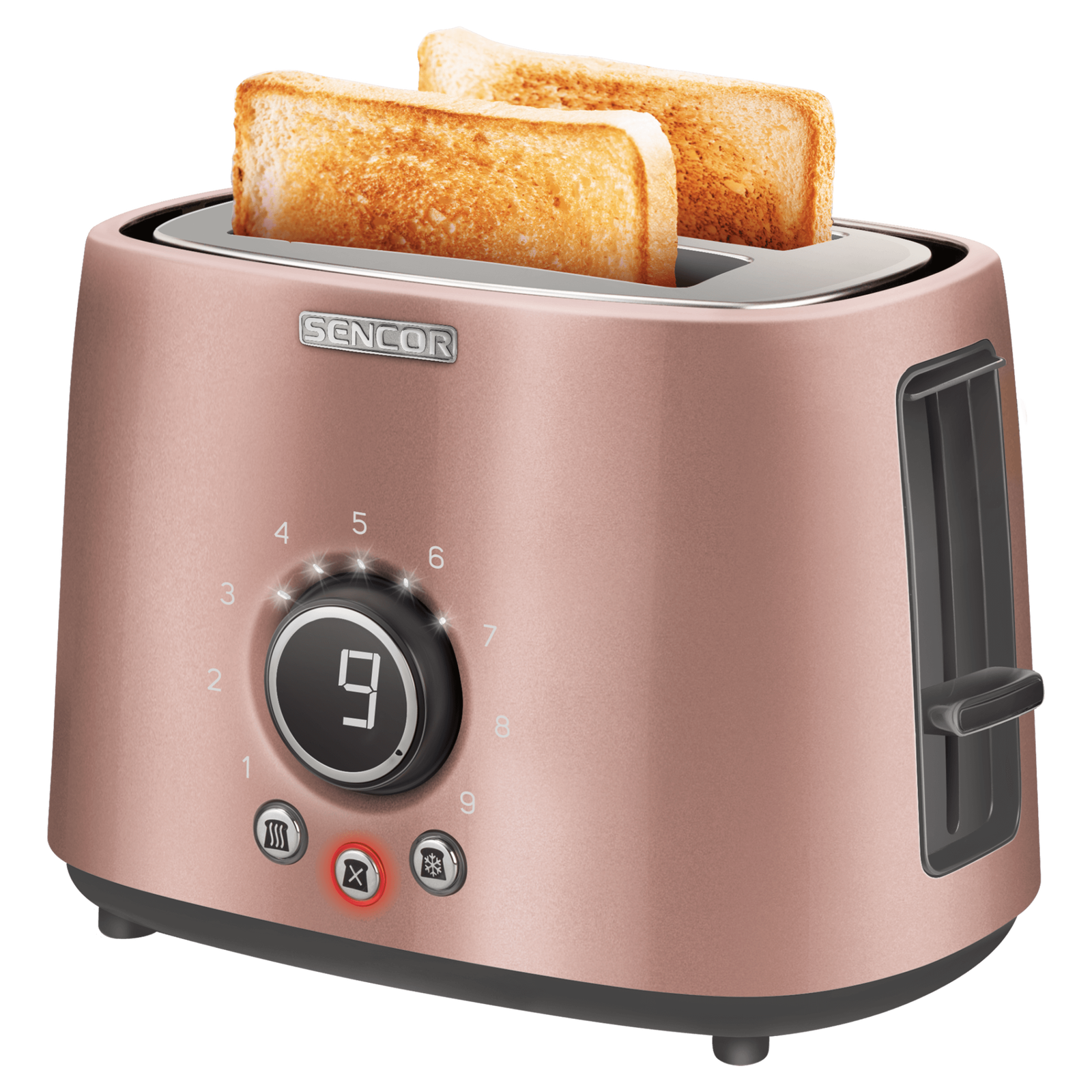 Sencor STS 6055RS Kenyérpirító - Rózsaszín (STS 6055RS)