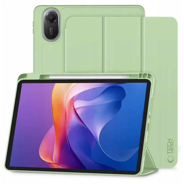 Tech-Protect SC Pen dėklas skirtas Xiaomi Redmi Pad 2 11.0 - žalios spalvos