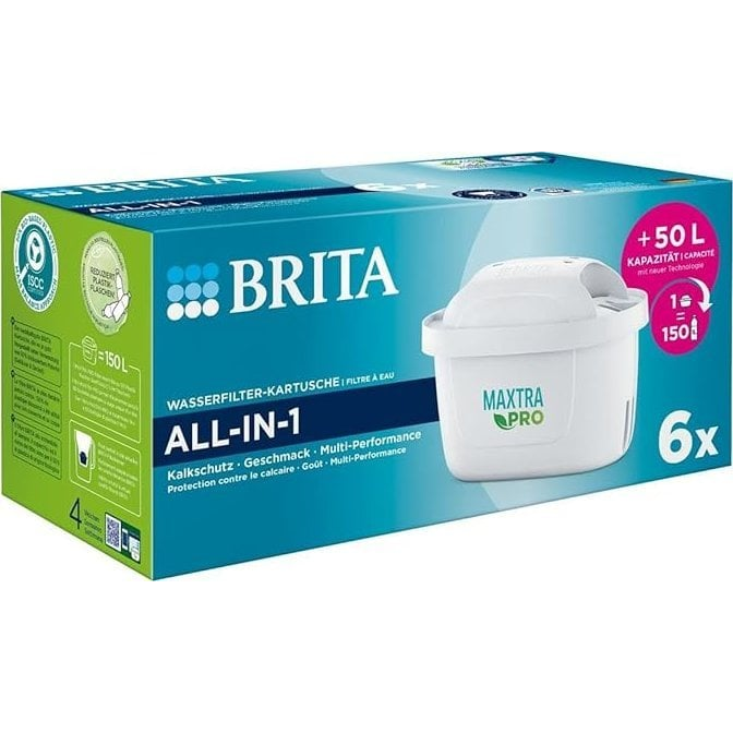 Brita MAXTRA PRO - ALL IN ONE PACK 6 Vízszűrő patron 6 db (4006387122621)