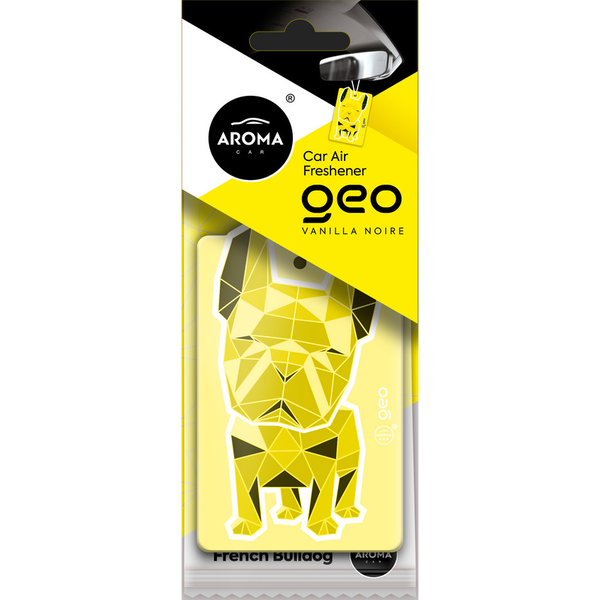 Aroma Car, Illatosító, Geo Dog Yellow Vanília Noire (5420771)
