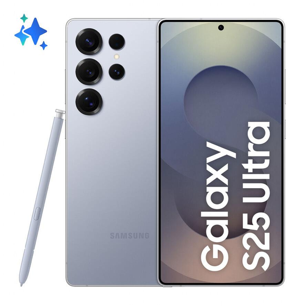 Samsung Galaxy S25 Ultra 17,5 cm (6.9") Dual SIM Android 15 5G USB Type-C 12 GB 256 GB 5000 mAh Blå, Sølv
