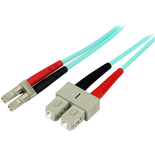 StarTech.com A50FBLCSC1 InfiniBand og fiberoptisk kabel 1 m LC SC Turkis