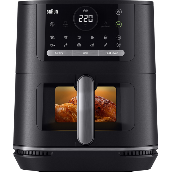 Horkovzdušná fritéza BRAUN MultiFry 5 HF5075IBK 6 l, bez tuku