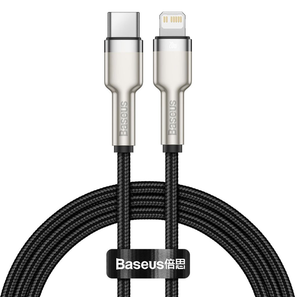 BASEUS Cafule Series nabíjecí / datový kabel USB-C na Lightning PD 20 W 1 m