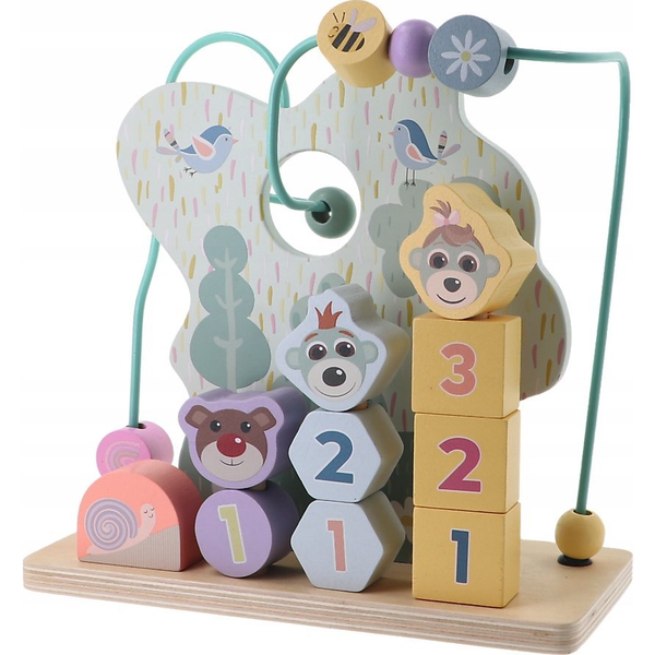 Wooden Toy - Shapes & Numbers Trefl