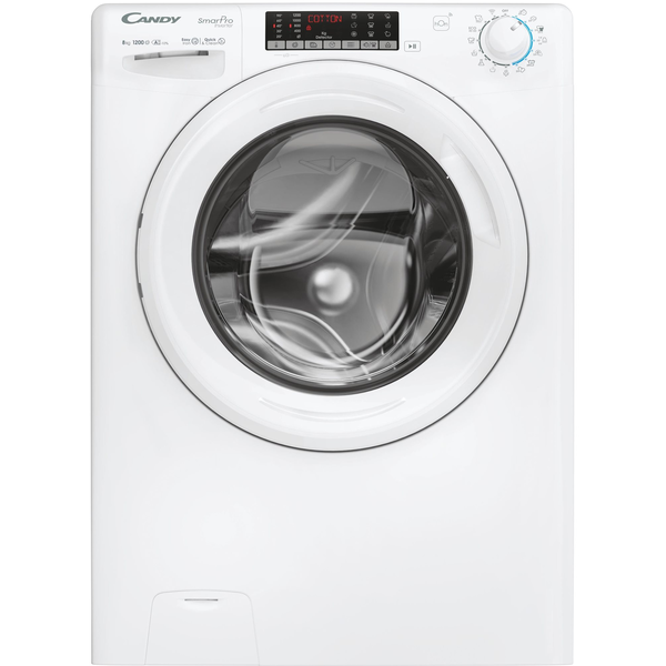 Candy Smart Pro Inverter CSO286TWM6/1-S перална машина Предно зареждане 8 кг 1200 об/мин Бяла