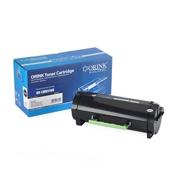 Съвместима тонер касета Orink LEOMX510 за Lexmark MX310/410/510, 10 000 страници