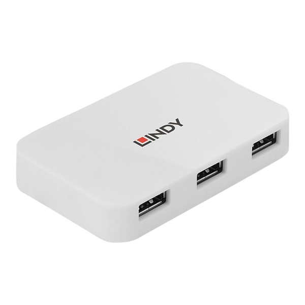 Lindy 43143 interface hub USB 3.2 Gen 1 (3.1 Gen 1) Type-A 5000 Mbit/s Wit