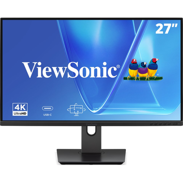 Viewsonic VG Series VG2719U-4K computerskærm 68,6 cm (27") 3840 x 2160 pixel 4K Ultra HD LED Sort