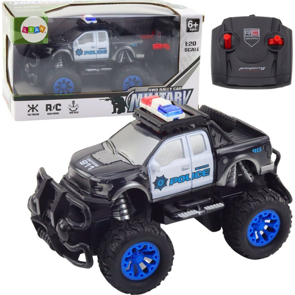 RC 1:20 Távirányítós Terepjáró Rendőrautó 24767