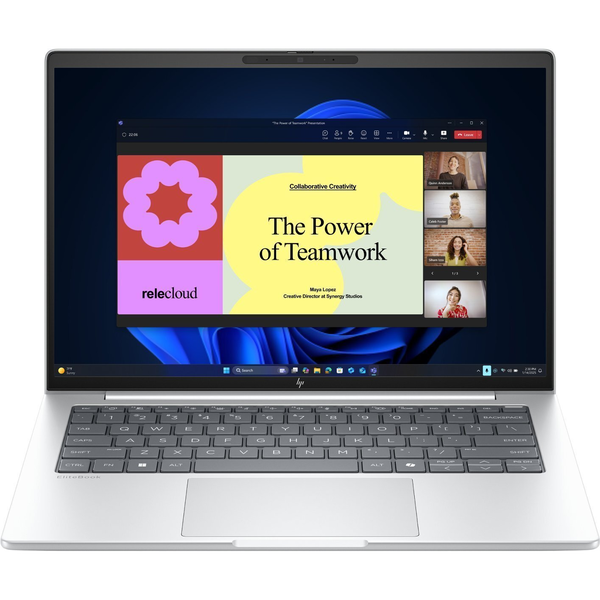 HP EliteBook 8 G1i 14 inch Notebook AI PC Intel Core Ultra 7 255U Laptop 35,6 cm (14") WUXGA 32 GB DDR5-SDRAM 1 TB SSD Wi-Fi 6E (802.11ax) Windows 11 Pro