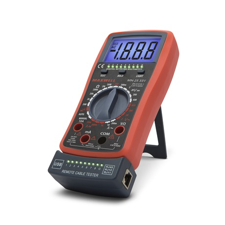 Maxwell Multiméter, digitális DC 600V / AC 600V 3in1