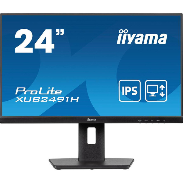 iiyama ProLite XUB2491H-B1 computerskærm 60,5 cm (23.8") 1920 x 1080 pixel Fuld HD LED Sort