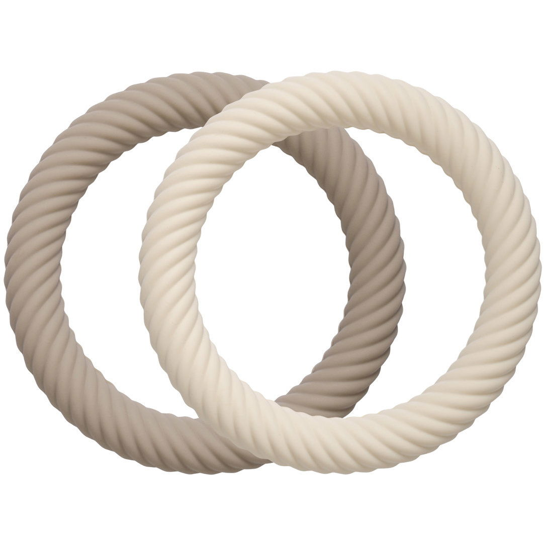 A Little Lovely Company Szilikon rágóka - szürkésbarna, 2 db (8719715001739)