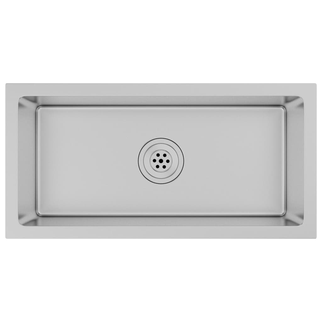 kézzel készült rozsdamentes acél mosogató (51504)