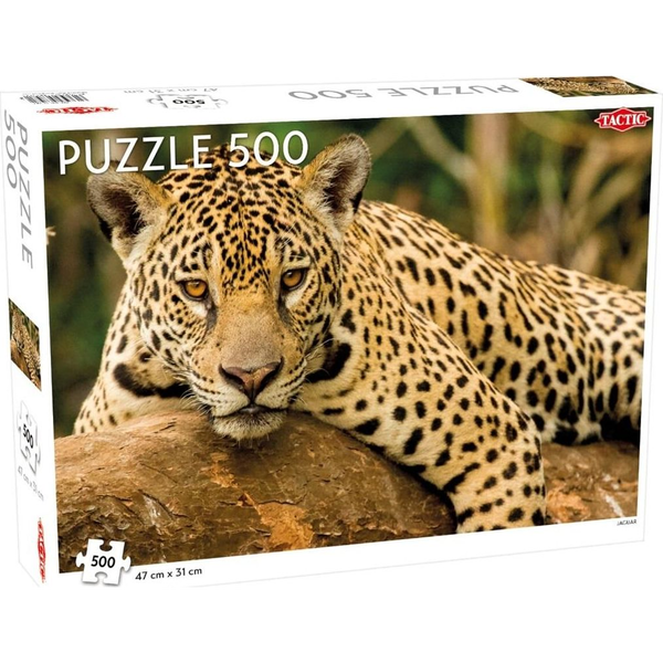 Tactic Jaguar 500 pcs Legpuzzel 500 stuk(s) Dieren