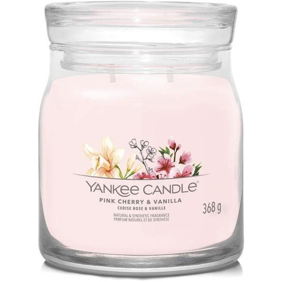 YANKEE CANDLE Signature 2 kanóc Pink Cherry & Vanilla 368 g (5038581129273)