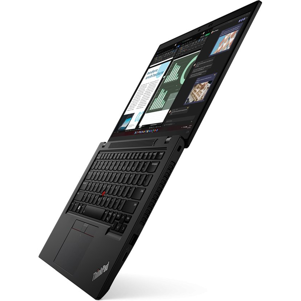 Lenovo ThinkPad L14 Gen 4 (Intel) Intel® Core™ i3 i3-1315U Laptop 35,6 cm (14") Full HD 16 GB DDR4-SDRAM 256 GB SSD Wi-Fi 6 (802.11ax) Windows 11 Pro Brit angol Fekete