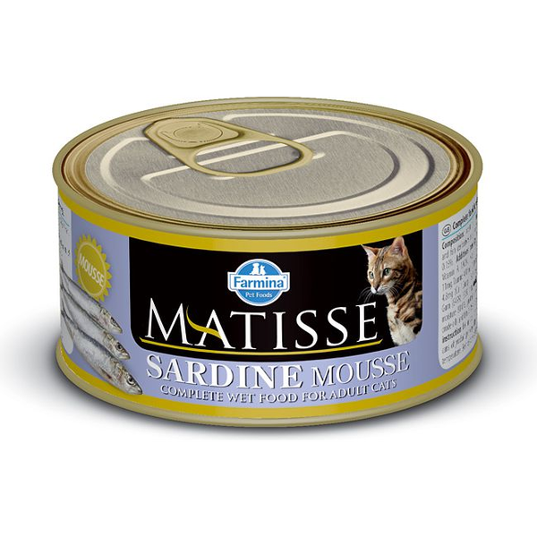Matisse Cat konzerv Mousse Szardínia 85g