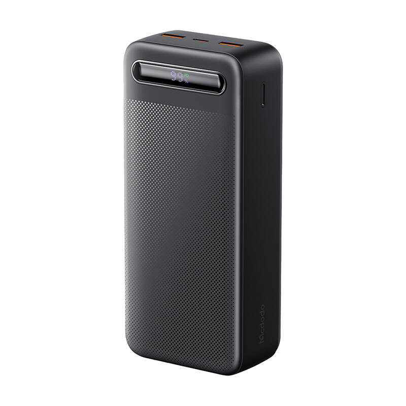 Mcdodo MC-3911 Powerbank USB-A + USB-C / 30000mAh, 22.5W - Fekete (MC-3911)