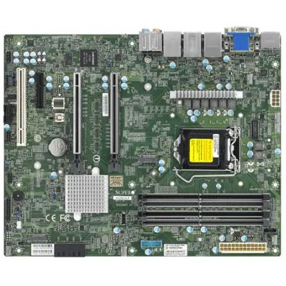 Supermicro szerver alaplap X12SCA-F 1xLGA-1200,4xECC UDIMM,ATX (MBD-X12SCA-F-B)