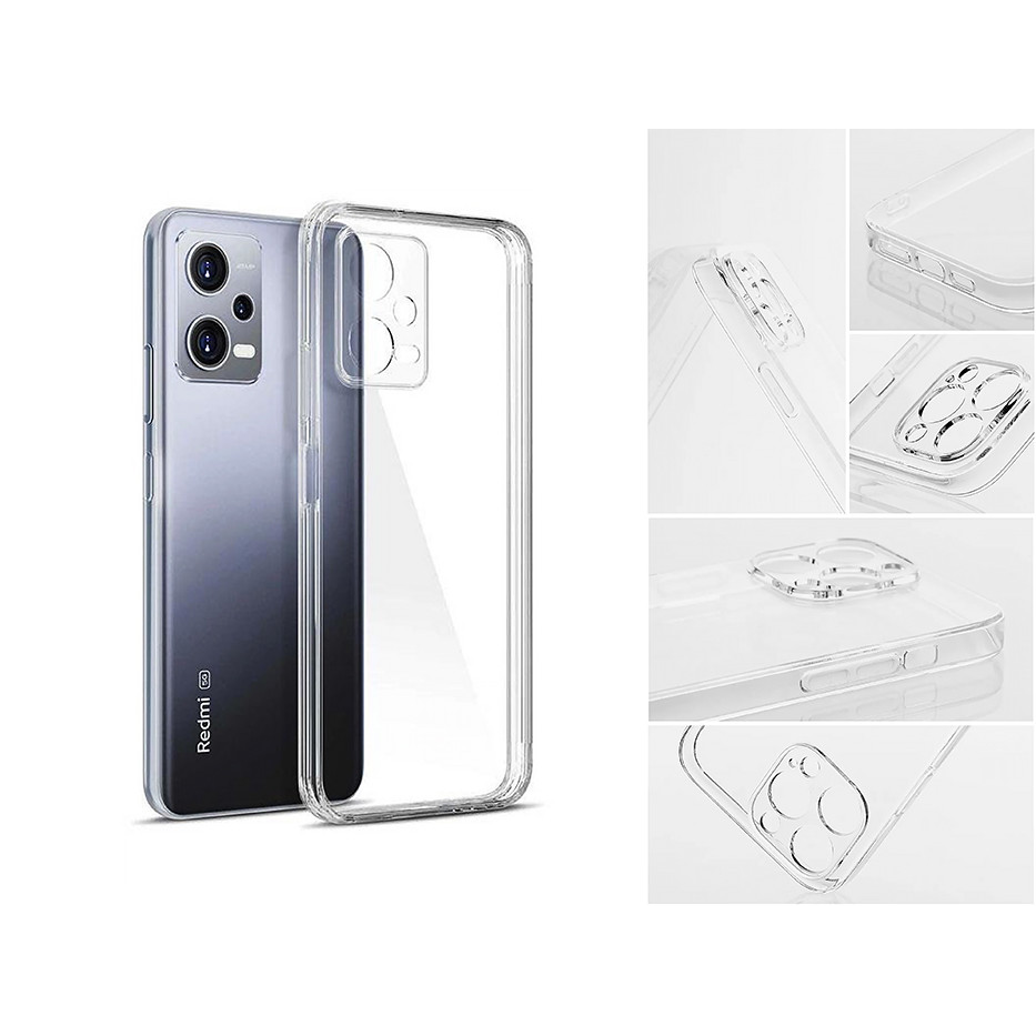 Xiaomi Redmi Note 12 Pro 5G/Poco X5 Pro 5G szilikon hátlap - Clear Case - átlátszó - ECO csomagolás (PT-6780)