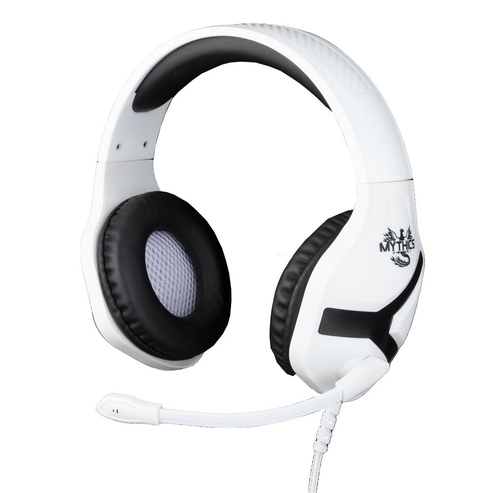 Konix Nemesis PS5 Slúchadlá s mikrofónom Kábel Pres hlavu Hranie Čierna, Biela (KX-GH-NMS-P5)