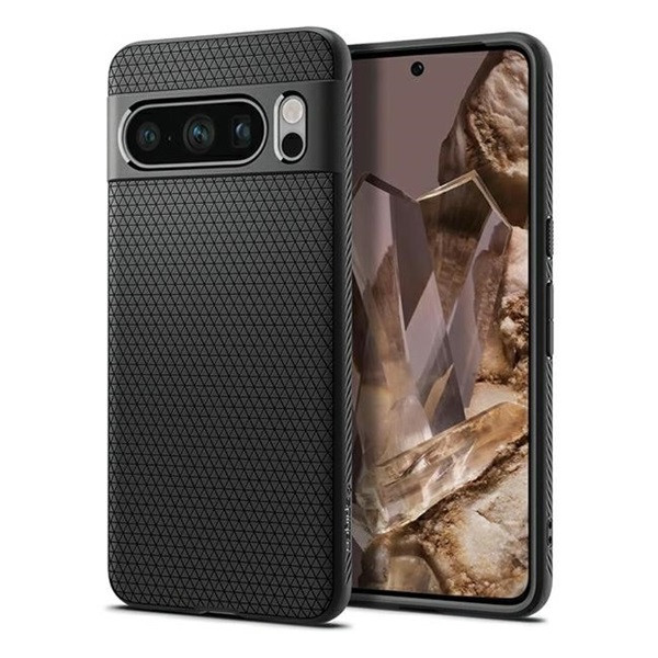 Spigen Liquid Air Google Pixel 8 Pro tok fekete (ACS06311) (ACS06311)