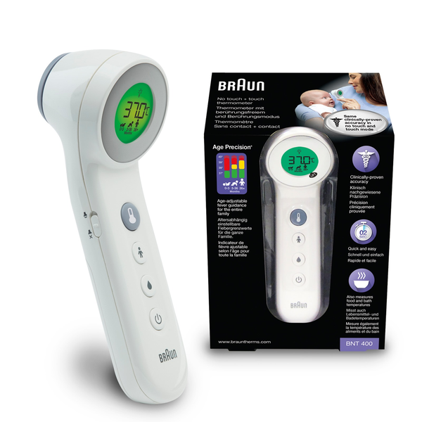 Braun BNT400 Rilevazione da remoto Bianco Fronte