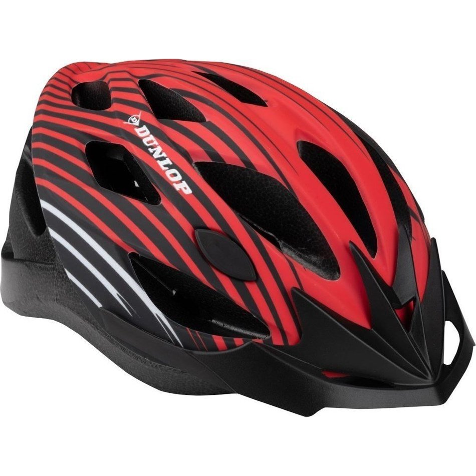 Cyklistická prilba DUNLOP 1049403 Červeno-čierna (veľkosť M)