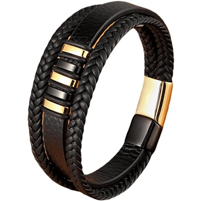 Predator Q1 bőr karkötő - BXXG1331-2 - 21 cm (2811)