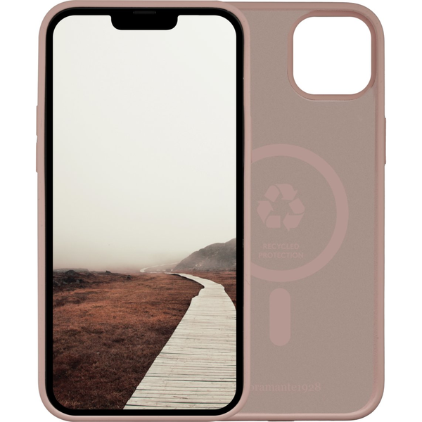 dbramante1928 Monaco custodia per cellulare 17 cm (6.7") Cover Rosa, Sabbia
