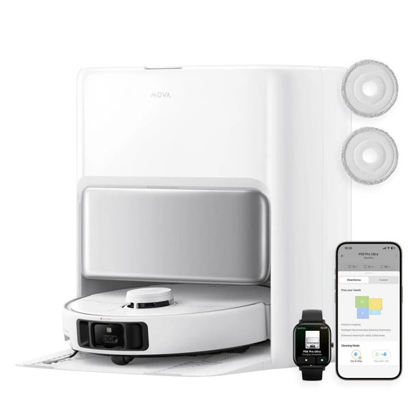 MOVA P50 Ultra robotporszívó 19000 Pa fehér (RLP23SE)