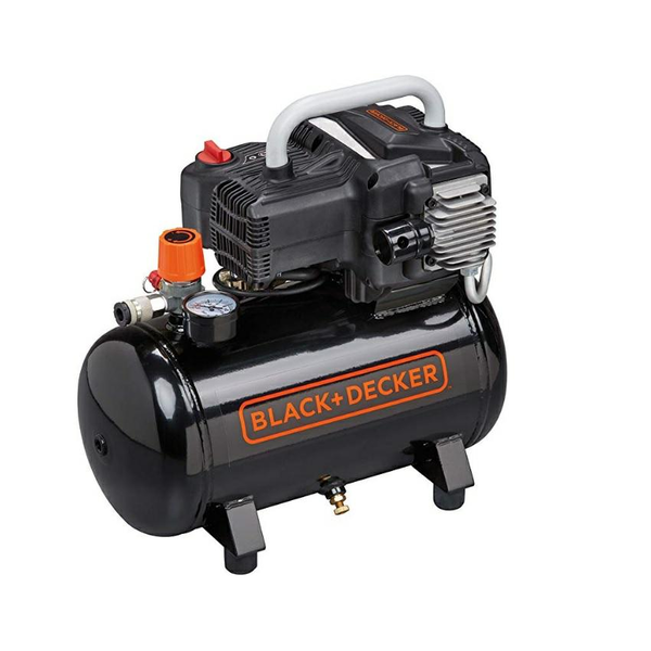Black & Decker BD 195/12-NK olajmentes légkompresszor, 12 L, 10 bar, 1,1kW, 1,5 LE