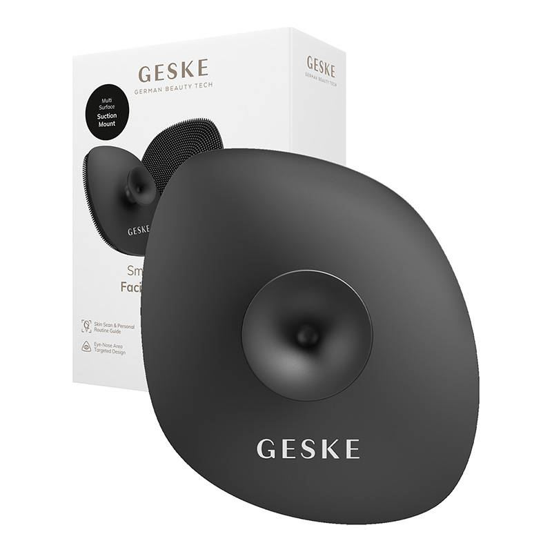 Geske 4in1 arctisztító kefe fogóval, alkalmazással szürke (GK000038GY01) (GK000038GY01)