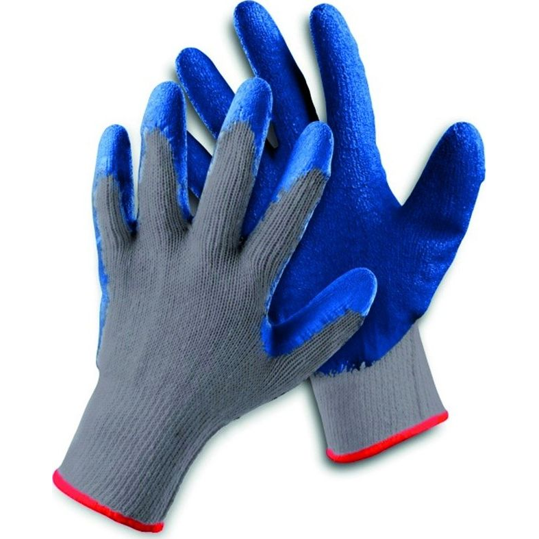 Fridrich és Fridrich HS-04-002 Érdesített Mártott Kesztyű - 10/XL, Kék (V0108006160100)