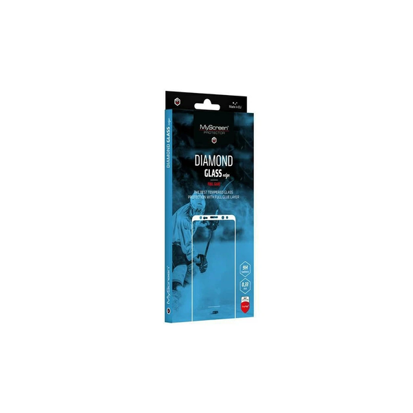 MS Diamond Glass Edge FG üvegfólia Vivo V40 SE készülékhez fekete Full Glue