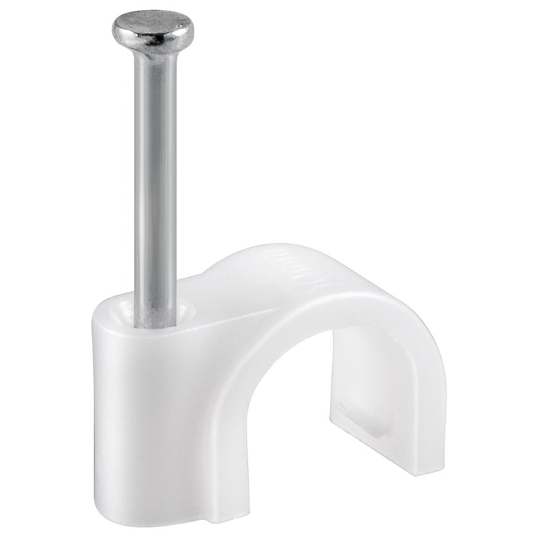 Goobay 17076 Kábel bilincs 5.3mm (100db/csomag) - Fehér (17076)