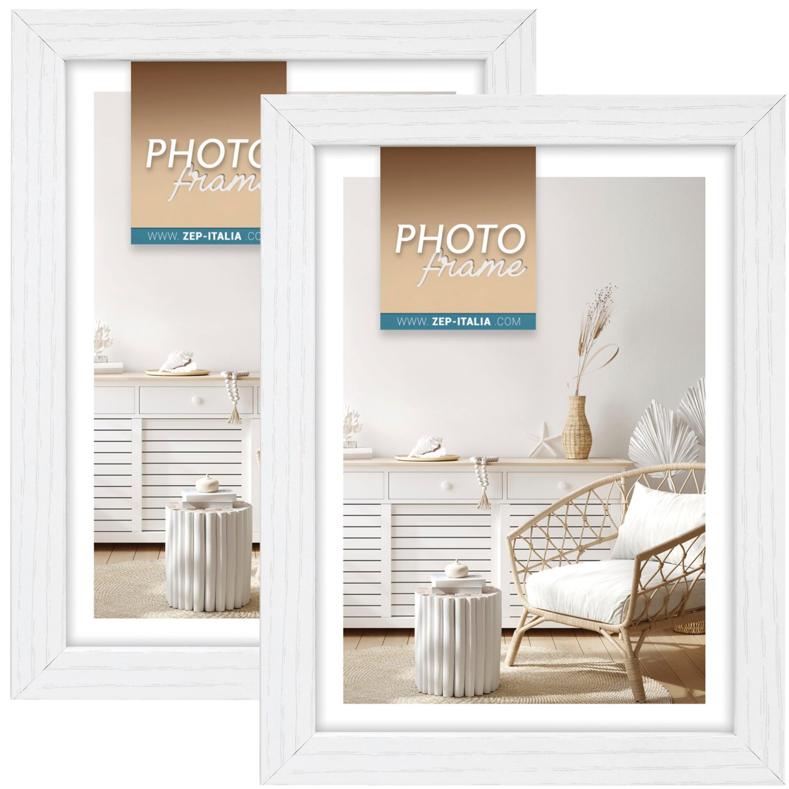 ZEP V33683 Vivan 3 17x22 Képkeret - Fehér (2 darab) (V33683)