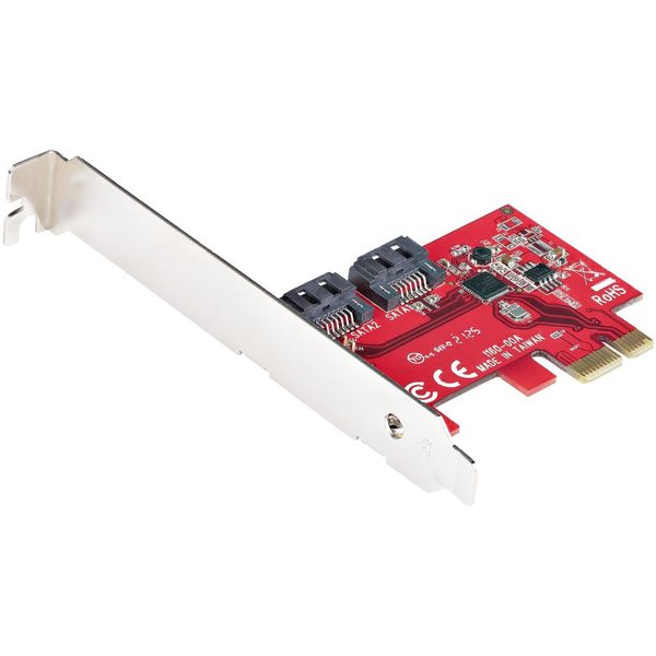 StarTech.com 2P6G-PCIE-SATA-CARD интерфейс карта/адаптер Вътрешна