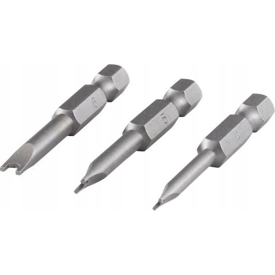 3 Puntas De Atornillador Spanner 50mm Wolfcraft