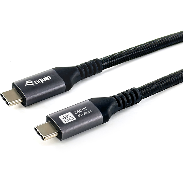 Equip 128384 cabo USB USB4 Gen 2x2 3 m USB C Preto