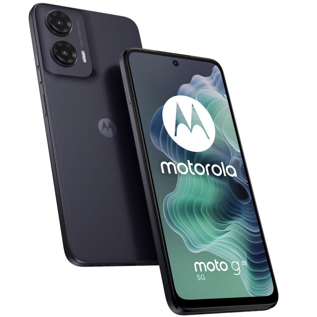 Motorola Moto G35 5G 4/128GB Dual-Sim mobiltelefon fekete (PB3K0009PL) (PB3K0009PL)